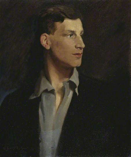 Siegfried Sassoon 1917 by Glyn Warren Philpot 1884-1937  Fitzwilliam Museum Cambridge